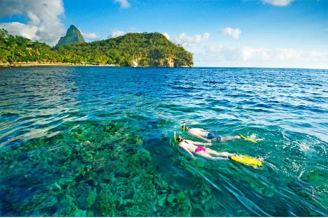 snorkeling_st_lucia