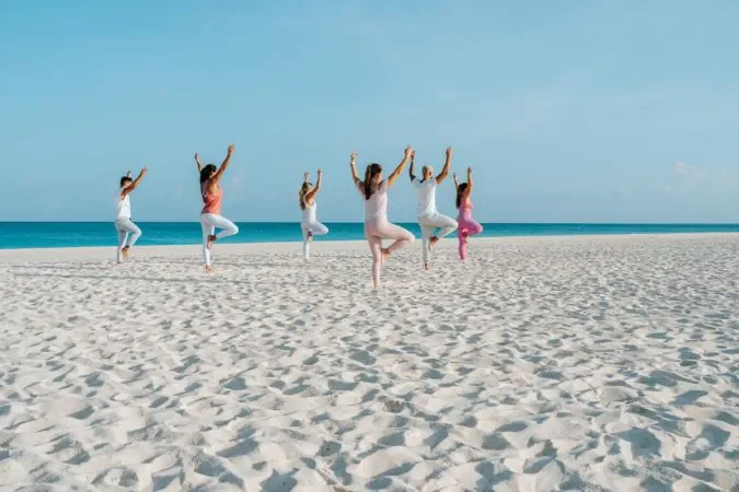 Bucuti_Tara_Aruba_beach_yoga